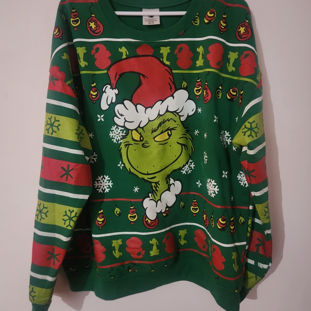 Dr. Seuss The Grinch Sweater Size XXXL